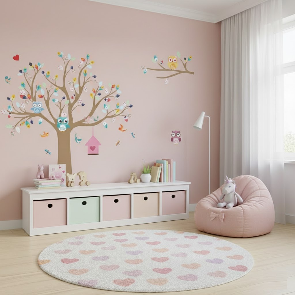 Bydlení jako z katalogu? Objevte kouzlo samolepek na zeď