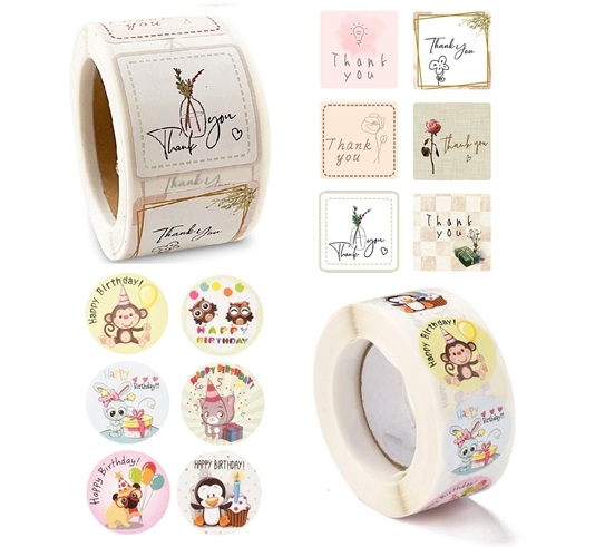 Nálepky na tvoření a scrapbooking