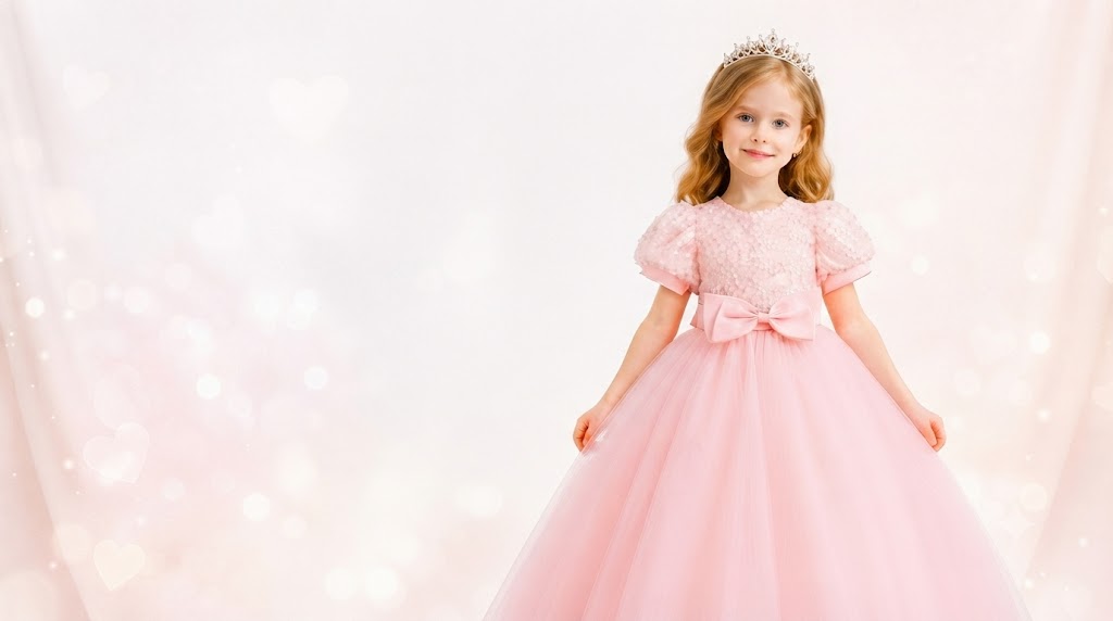 úžasné šaty pro malé princezny