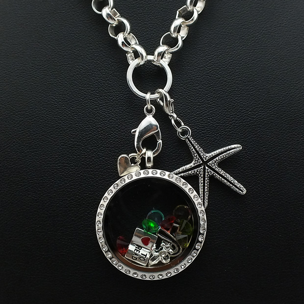 Přívěsek SRDCE na zámek - FASHIONstyle