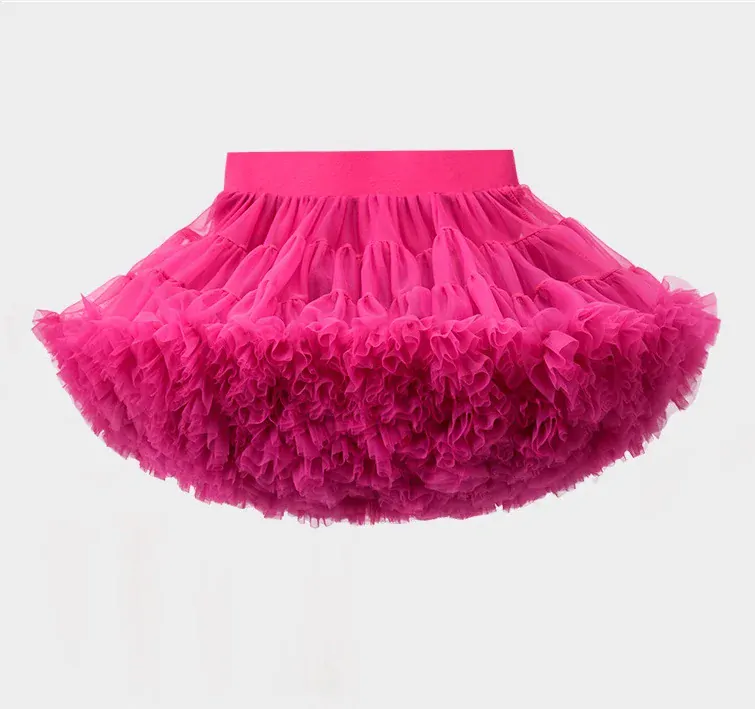 Dětská sukně TUTU PETTI luxus TOP objem Dračí ovoce fuchsie