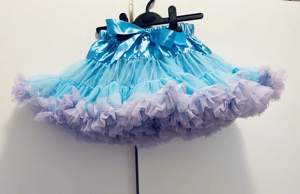 Sukně TUTU PETTI Extra objem pro 6-12 let - modrofialková