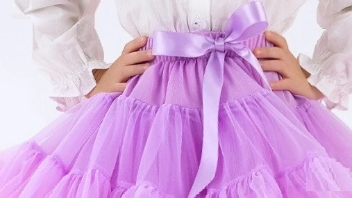 Sukně TUTU PETTI nebo spodnička 40 cm lila/růžová - dívky a dospívající