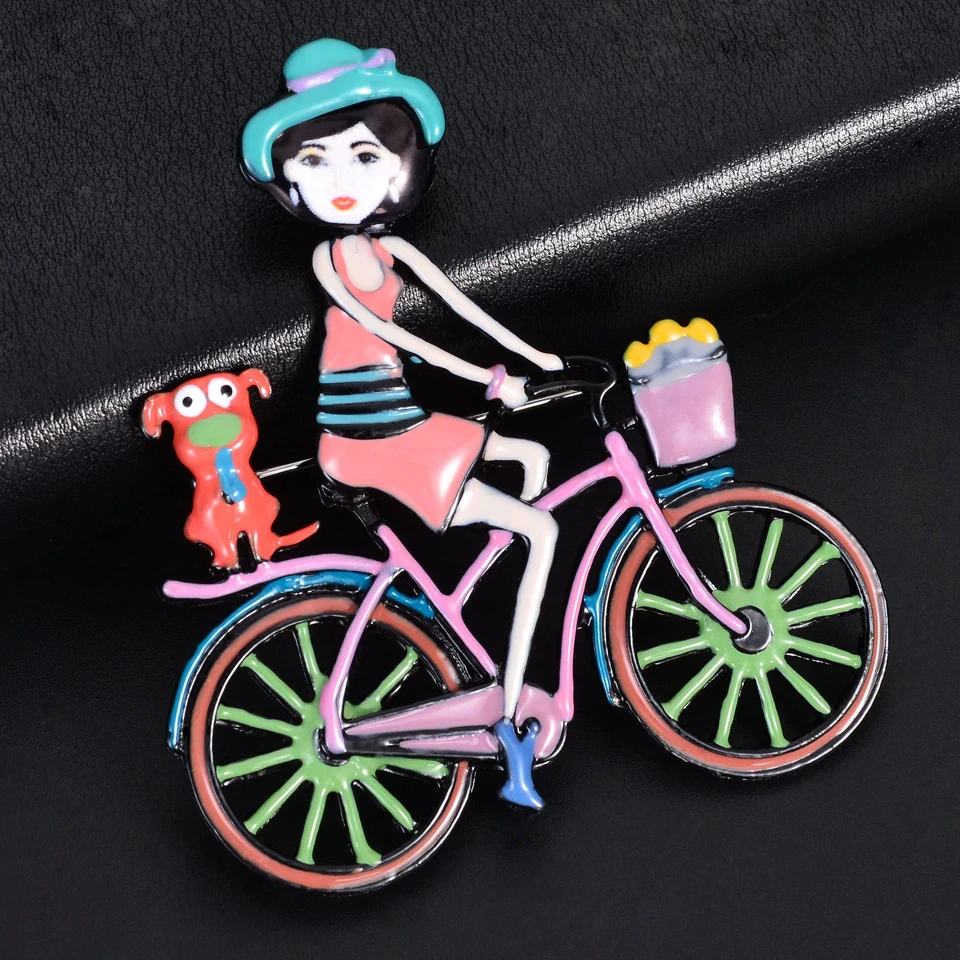 Brož Na kole s pejskem