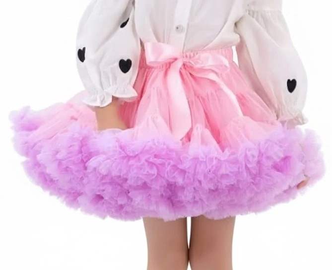 Sukně TUTU PETTI Extra objem Růžovo-fialová Vílenka