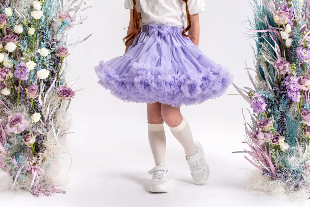 Sukně Dívčí Tutu Petti Lila Šeřík - Manufaktura Extra Objem