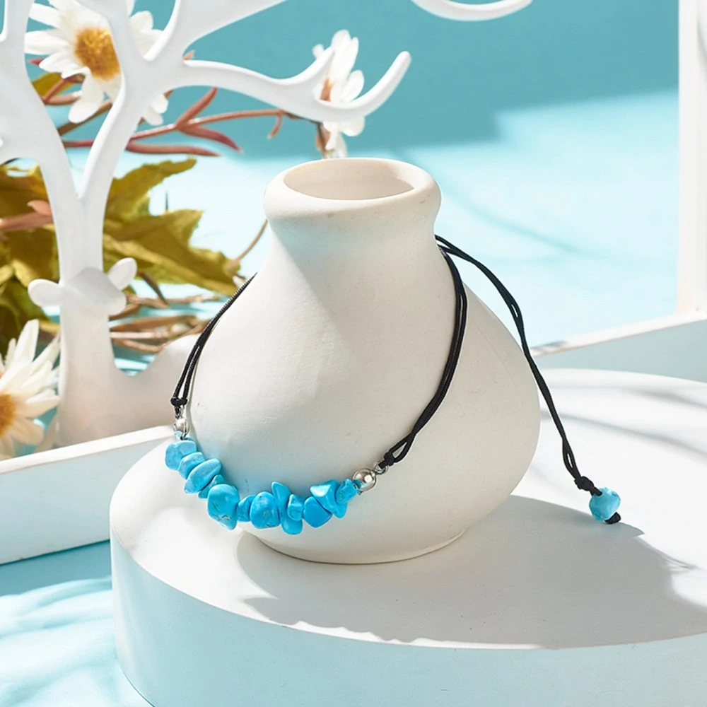 Shamballa náramek přátelství ze zlomků kamenů – bílá styl křišťál