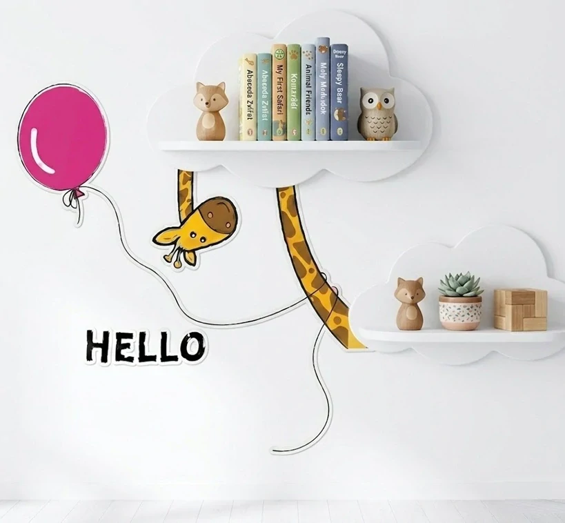 Samolepka na zeď nebo nábytek - Žifara Hello