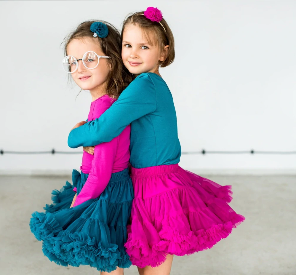 Sukně Dívčí Tutu Petti Malinová Zmrzlina - Manufaktura Extra Objem