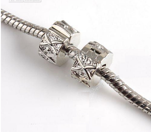 Korálek stopper KARO zarážka - TOPBEADS