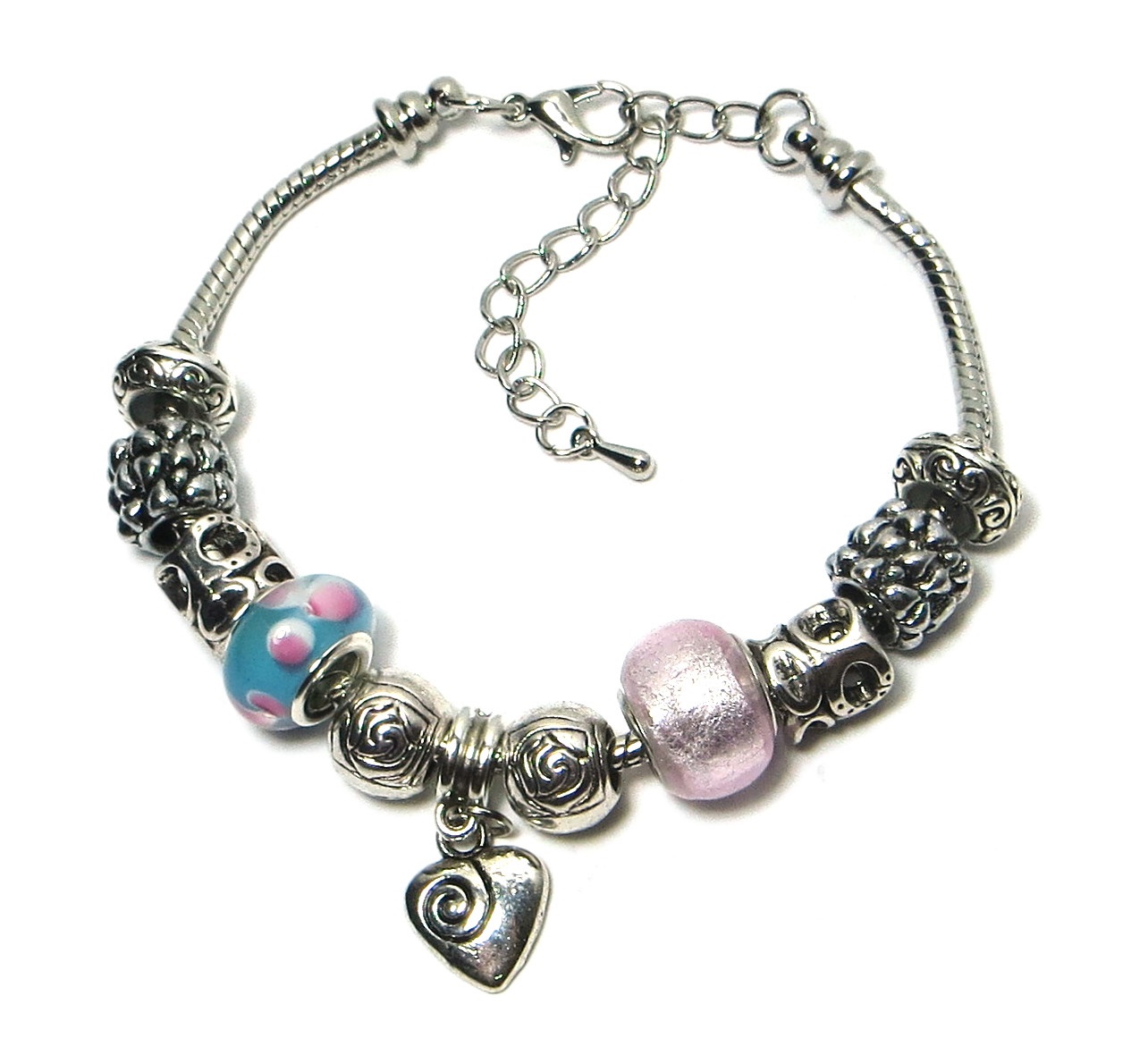 Náramek s korálky FAITH - TOPBEADS 19-22 cm