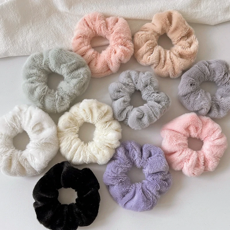 Gumička do vlasů scrunchies - různé barvy