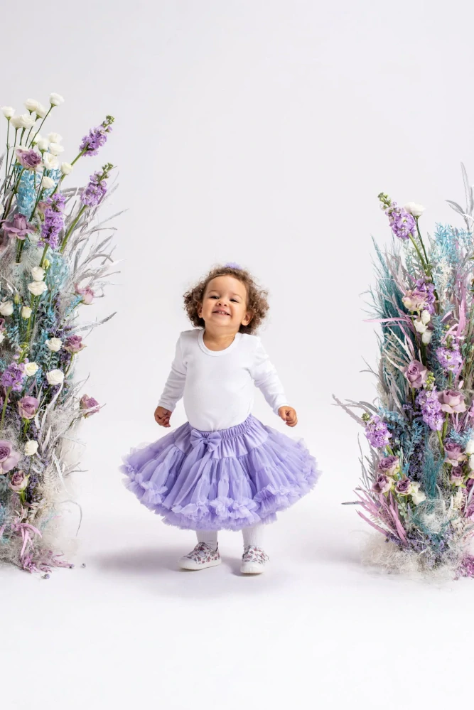 Sukně Dívčí Tutu Petti Lila Šeřík - Manufaktura Extra Objem