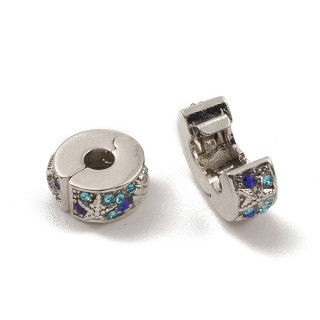 Korálek stopper SWEET BLUE - TOPBEADS