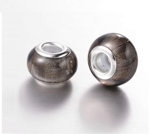 Korálek akryl perleť hnědý - TOPBEADS