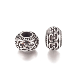 Korálek na náramek Ornamental kovový nerez - TOPBEADS