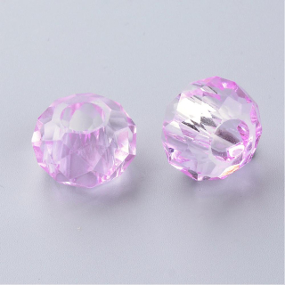 Korálek broušený KRYSTAL SHINE lila - TOPBEADS