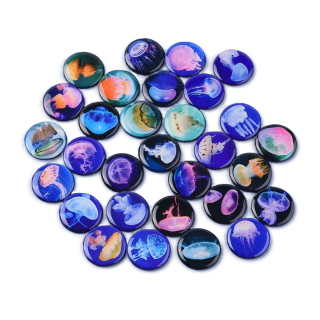 Dekorativní magnety v dárkové krabičce - Podmořský svět (30 ks)