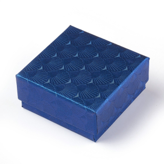Krabička modrá královská 7,5x7,5x3,6