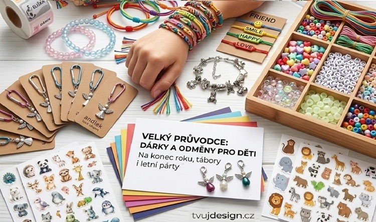 Letní odměny a dárky pro děti za vysvědčení a na tábory