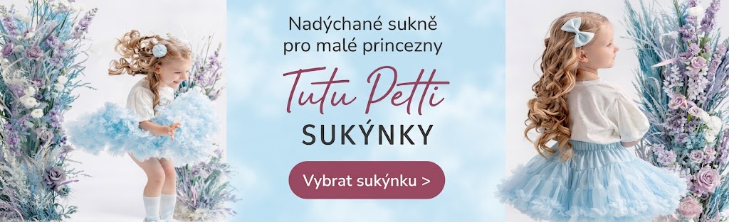 Luxusní nadýchané tutu petti sukně Tvujdesign.cz